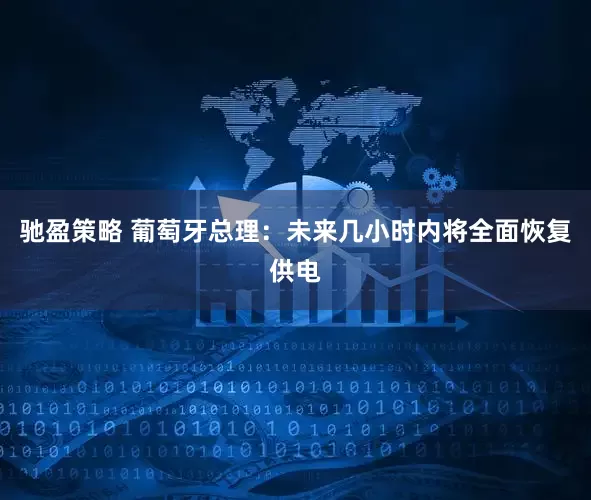 驰盈策略 葡萄牙总理：未来几小时内将全面恢复供电